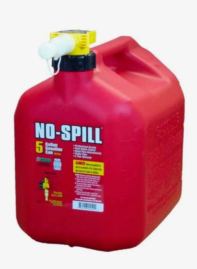 1450 - No Spill 5.0 Gal, Gas Can