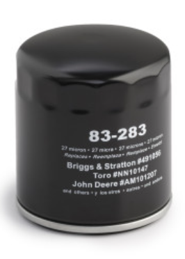 83-283 Oil Filter, Briggs and Stratton