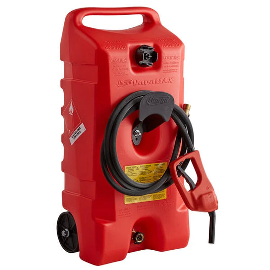 6792 - DURMAX 14 Gallon Flo-N-Go Wheeled Gasoline Caddy