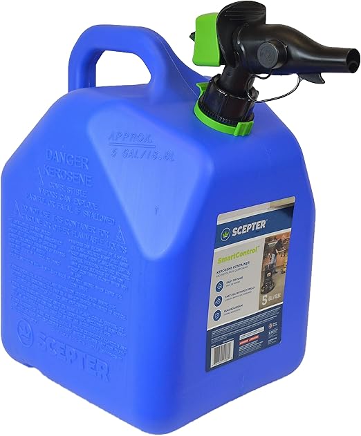 FSCK501 - Scepter 5 Gallon rear handle SmartControl Kerosene Can