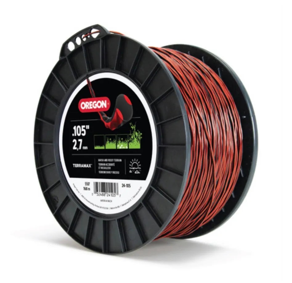 24-105 - Oregon TerraMax .105" Diameter Trimmer Line, 3lb Spool