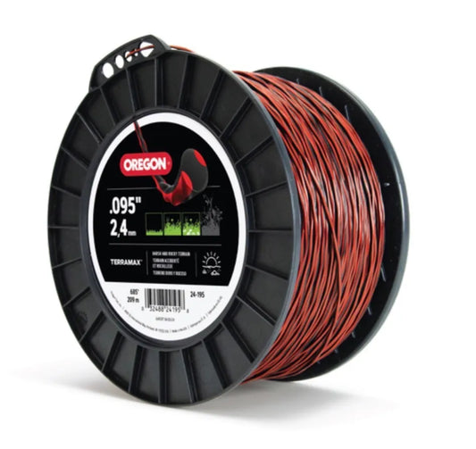 24-195 - Oregon TerraMax .095" Diameter Trimmer Line, 3lb Spool