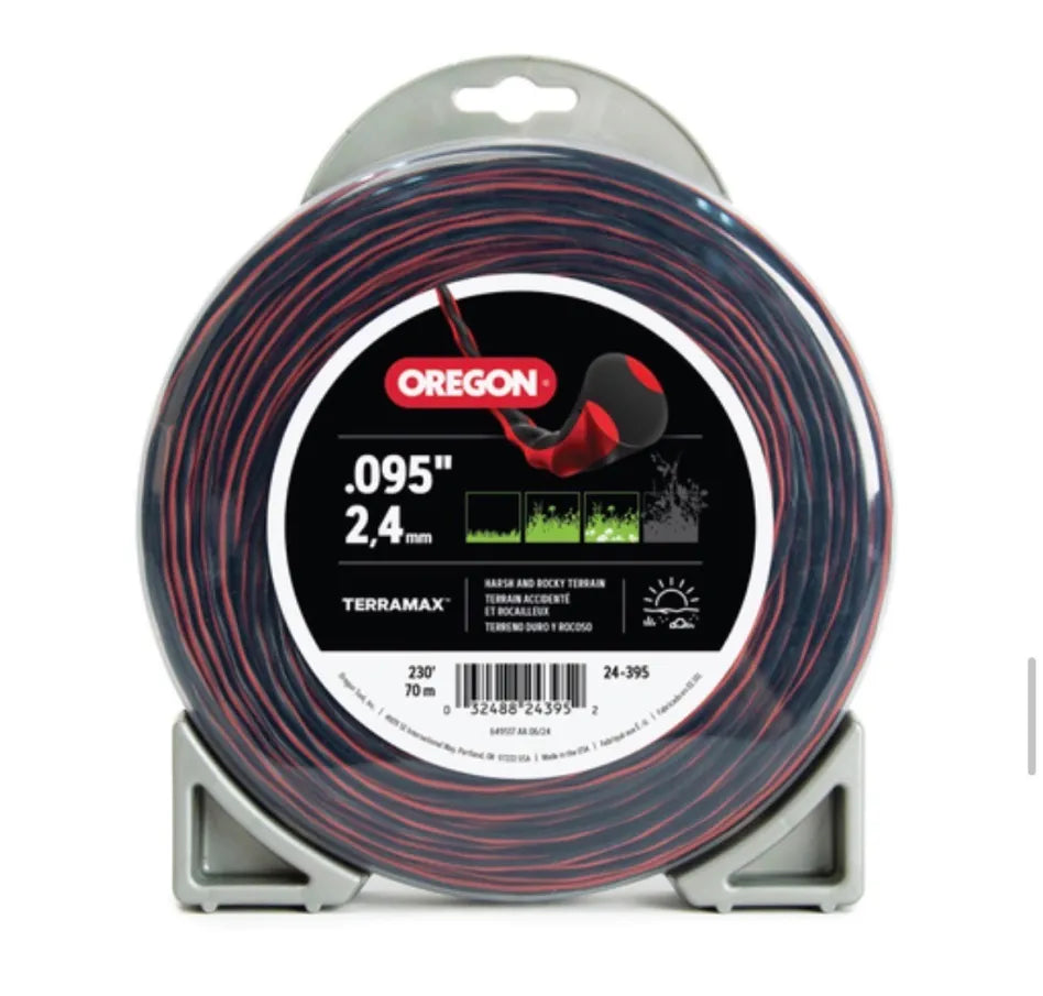 24-395 - Oregon TerraMax .095" Diameter Trimmer Line, 1lb Donut