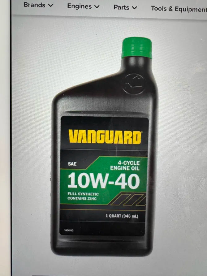 100403Q - Synthetic 4 Cycle Engine Oil