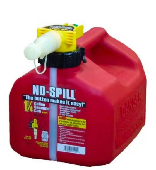 1415 - No Spill 1.25 Gal, Gas Can